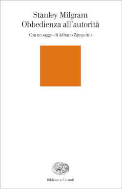 Copertina del libro Obbedienza all’autorità di Stanley Milgram