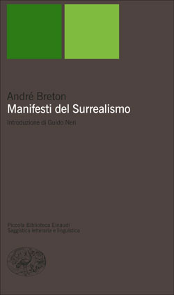 Copertina del libro Manifesti del surrealismo di André Breton