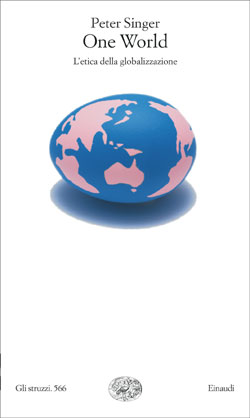 Copertina del libro One World di Peter Singer