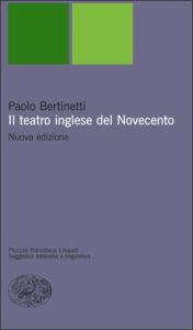 Copertina del libro Il teatro inglese del Novecento di Paolo Bertinetti