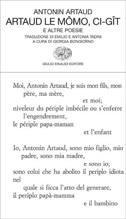 Copertina del libro Artaud le Mômo, Ci-gît di Antonin Artaud