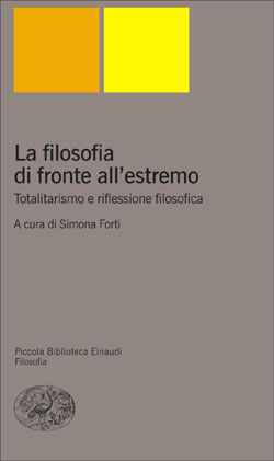Copertina del libro La filosofia di fronte all’estremo di VV.