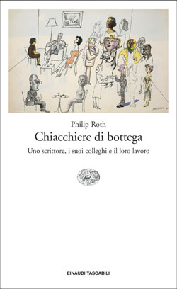 Copertina del libro Chiacchiere di bottega di Philip Roth