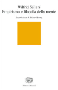 Copertina del libro Empirismo e filosofia della mente di Wilfrid Sellars
