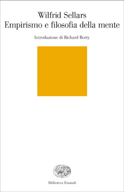 Copertina del libro Empirismo e filosofia della mente di Wilfrid Sellars