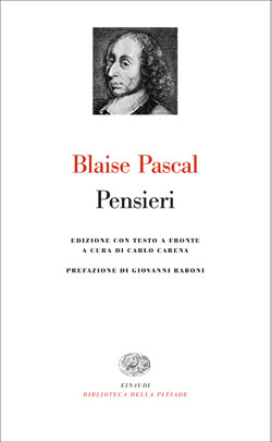 Copertina del libro Pensieri di Blaise Pascal