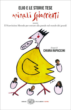 Copertina del libro Animali spiaccicati di Elio e le Storie Tese