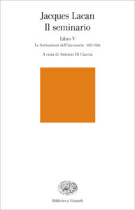 Copertina del libro Il seminario. Libro V di Jacques Lacan