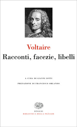 Copertina del libro Racconti, facezie, libelli di Voltaire