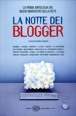 Copertina del libro La notte dei blogger di VV.