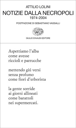 Copertina del libro Notizie dalla necropoli di Attilio Lolini