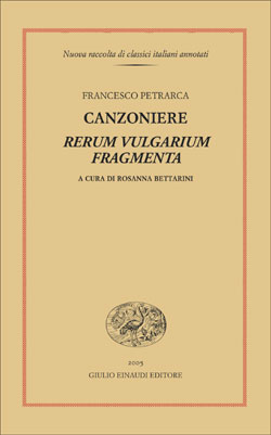 Copertina del libro Canzoniere. Rerum vulgarium fragmenta