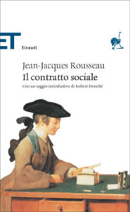 Copertina del libro Il contratto sociale di Jean-Jacques Rousseau