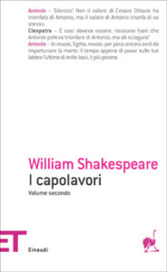 Copertina del libro I capolavori. Volume secondo di William Shakespeare