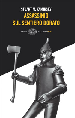 Copertina del libro Assassinio sul sentiero dorato di Stuart M. Kaminsky