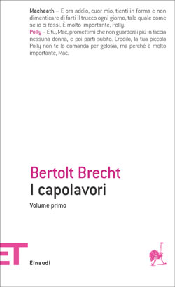 Copertina del libro I capolavori di Bertolt Brecht