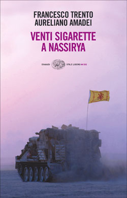 Copertina del libro Venti sigarette a Nassirya di Aureliano Amadei, Francesco Trento