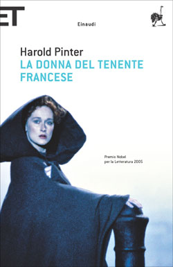Copertina del libro La donna del tenente francese di Harold Pinter