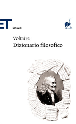 Copertina del libro Dizionario filosofico di Voltaire