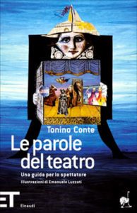 Copertina del libro Le parole del teatro di Tonino Conte