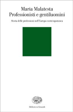 Copertina del libro Professionisti e gentiluomini di Maria Malatesta