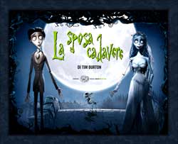 Copertina del libro La sposa cadavere di Tim Burton di VV.