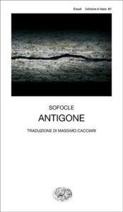 Copertina del libro Antigone di Sofocle