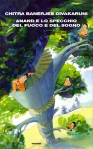 Copertina del libro Anand e lo specchio del fuoco e del sogno di Chitra Banerjee Divakaruni