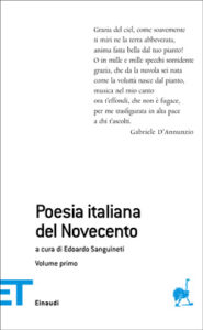 Copertina del libro Poesia italiana del Novecento di VV.