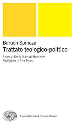 Copertina del libro Trattato teologico-politico di Baruch Spinoza