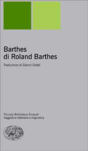 Copertina del libro Barthes di Roland Barthes di Roland Barthes