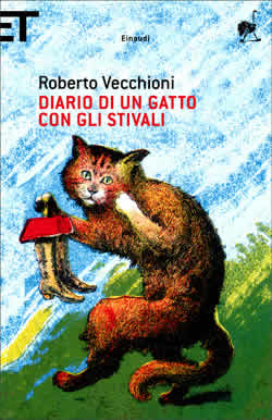 Copertina del libro Diario di un gatto con gli stivali di Roberto Vecchioni