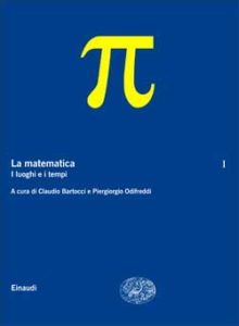 Copertina del libro La matematica. Volume I di VV.