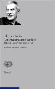 Copertina del libro Letteratura arte società di Elio Vittorini