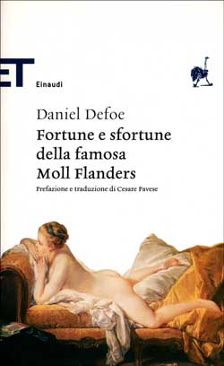 Copertina del libro Fortune e sfortune della famosa Moll Flanders di Daniel Defoe