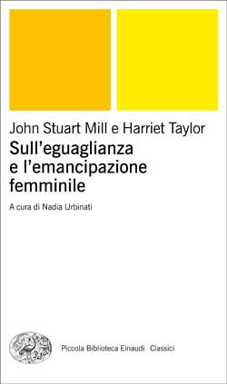 Copertina del libro Sull’eguaglianza e l’emancipazione femminile di John Stuart Mill, Harriet Taylor