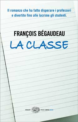 Copertina del libro La classe di François Bégaudeau
