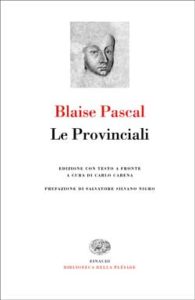 Copertina del libro Le Provinciali di Blaise Pascal