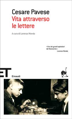 Copertina del libro Vita attraverso le lettere di Cesare Pavese