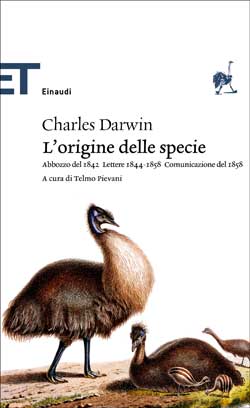 Copertina del libro L’origine delle specie di Charles Darwin