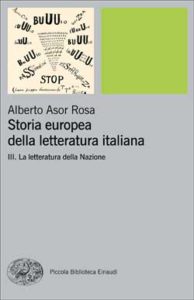 Copertina del libro Storia europea della letteratura italiana III di Alberto Asor Rosa
