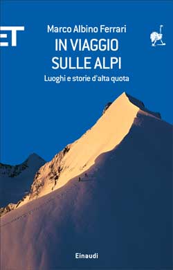 Copertina del libro In viaggio sulle Alpi di Marco Albino Ferrari