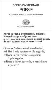 Copertina del libro Poesie di Boris Pasternak