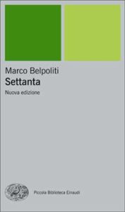 Copertina del libro Settanta di Marco Belpoliti