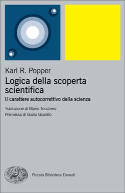 Copertina del libro Logica della scoperta scientifica di Karl R. Popper