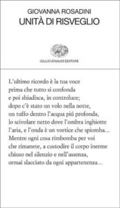 Copertina del libro Unità di risveglio di Giovanna Rosadini
