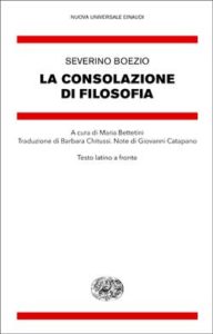 Copertina del libro La consolazione di Filosofia di Severino Boezio