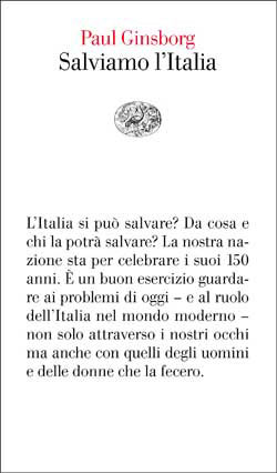 Copertina del libro Salviamo l’Italia di Paul Ginsborg