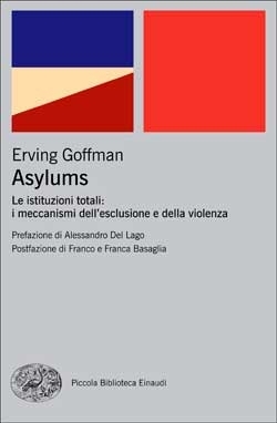 Copertina del libro Asylums di Erving Goffman