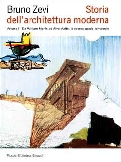 Copertina del libro Storia dell’architettura moderna di Bruno Zevi